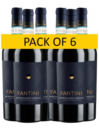 Pack of 6 - Montepulciano...