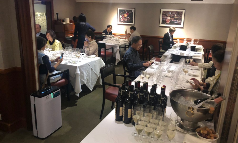 Photos of the Italian Wine Dinner at DotCod Seafood Restaurant 
