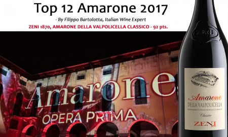 Zeni 1870 Amarone della Valpolicella Classico in the Top 12 Amarone 2017 