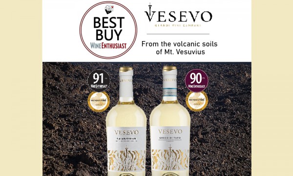 Wine Enthusiast, Best Buy wines from Vesevo