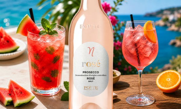 Prosecco Rose' Summer Cocktails
